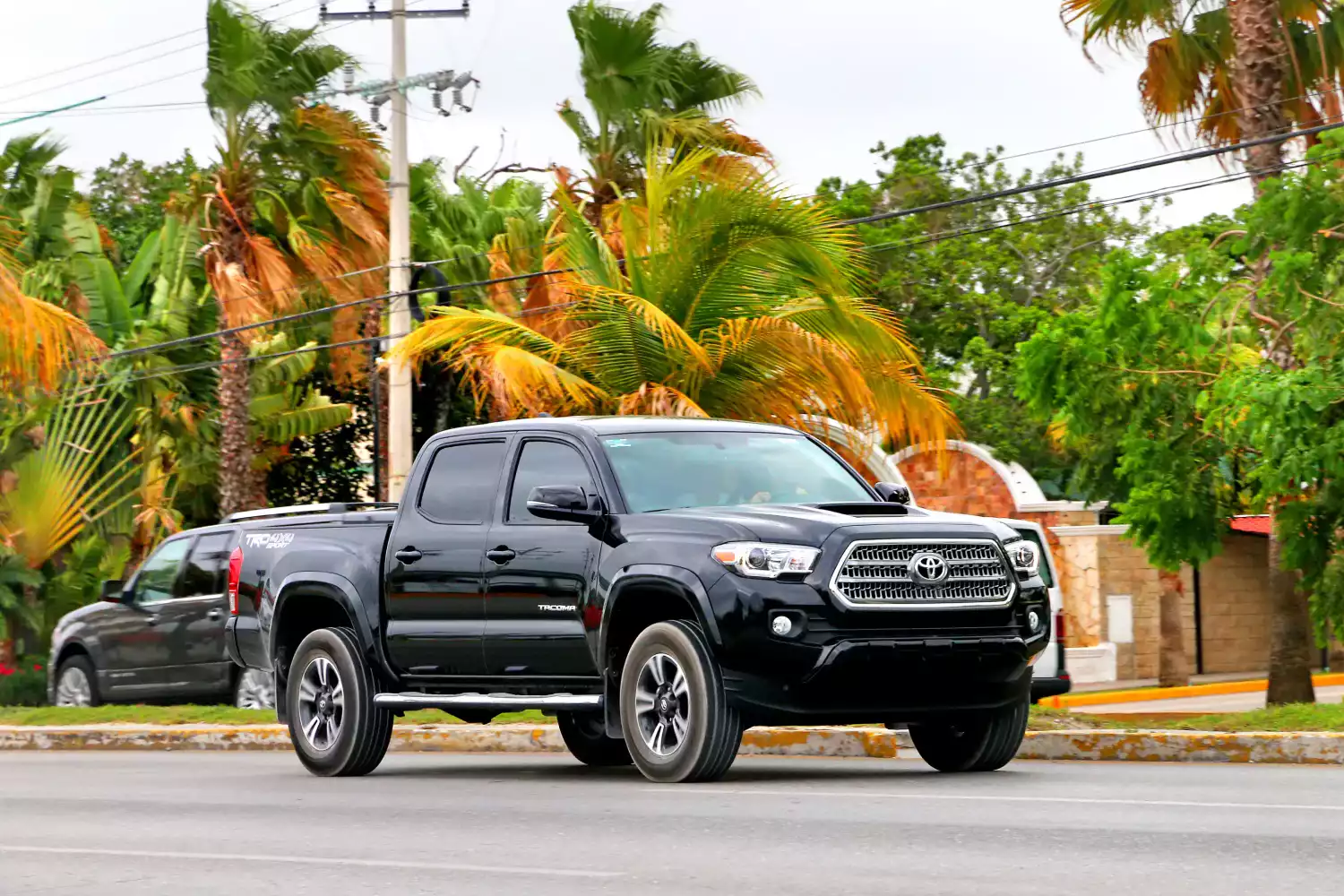 Toyota Tacoma rear storage